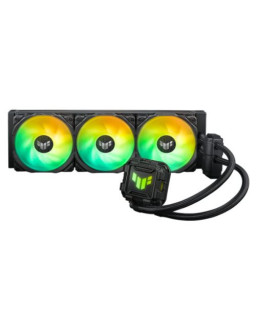 Asus TUF Gaming LC II 360 ARGB Liquid CPU Cooler, 360mm Radiator, ARGB Pump Head, 3x ARGB PWM Fans