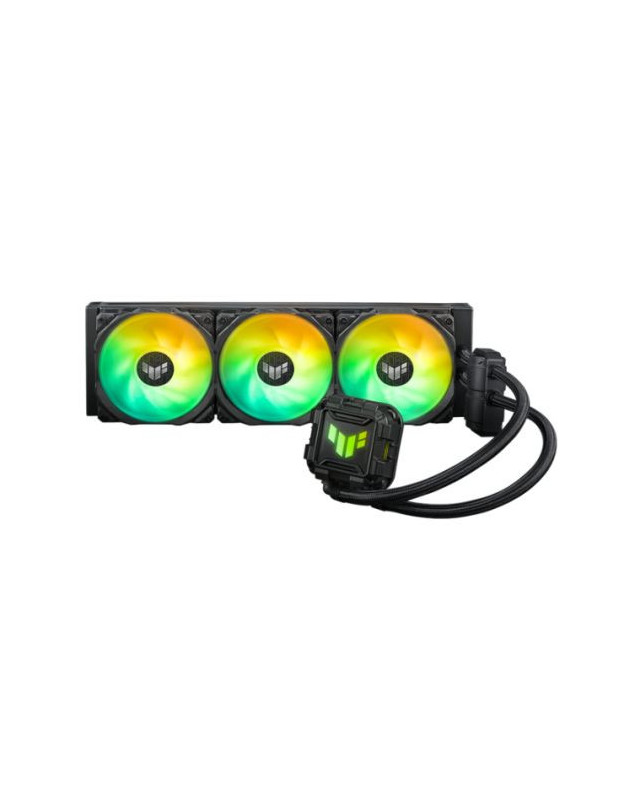 Asus TUF Gaming LC II 360 ARGB Liquid CPU Cooler, 360mm Radiator, ARGB Pump Head, 3x ARGB PWM Fans