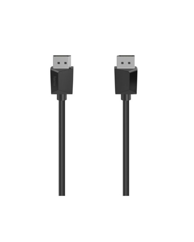 Hama DisplayPort 1.2 Cable, Male to Male, Ultra-HD 4K, 1.5 Metre