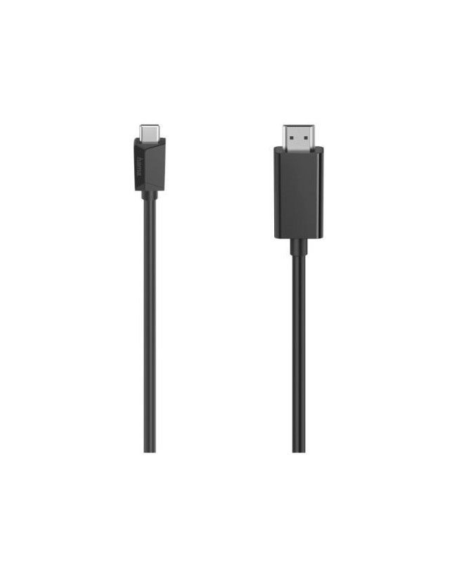 Hama USB-C Male to HDMI Male Cable, Ultra-HD 4K, 1.5 Metre