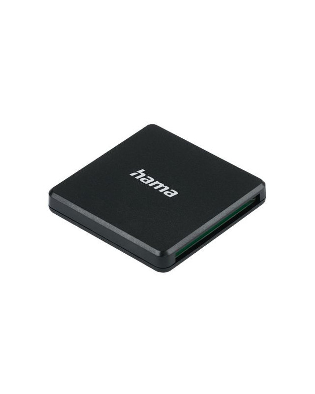 Hama External USB 3.0 Multi-Card Reader, SD/microSD/CF, Black, USB Powered