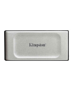 Kingston XS2000 4TB Pocket Size External SSD, USB 3.2 Gen2x2 Type-C, IP55 Water & Dust Resistant, Ruggedised Sleeve for Drop Protection