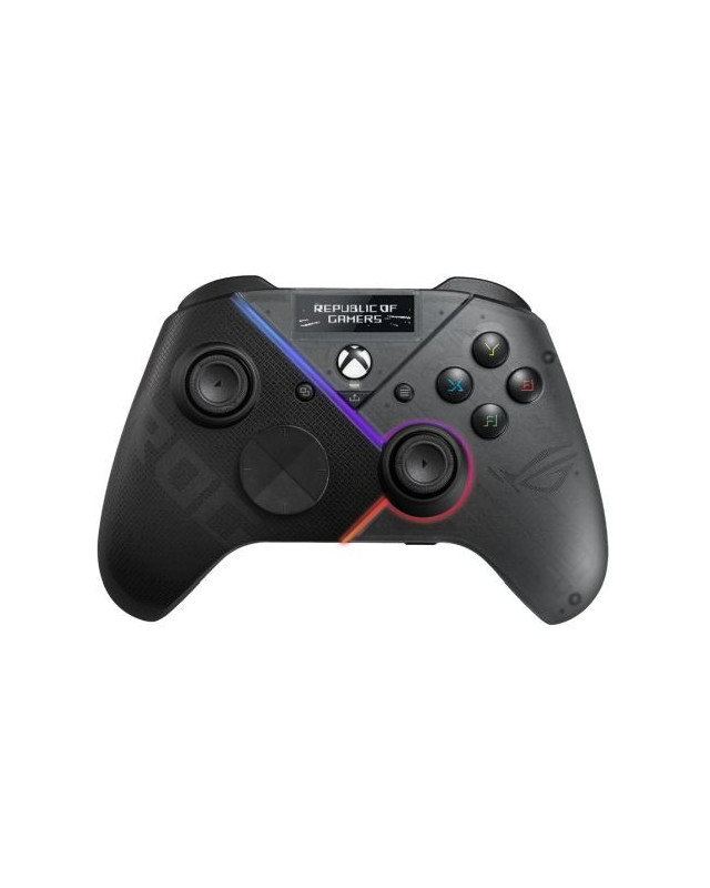 Asus ROG Raikiri Pro Wireless/Wired Game Controller for PC and Xbox, Extensive Customisation, ESS DAC, OLED Display