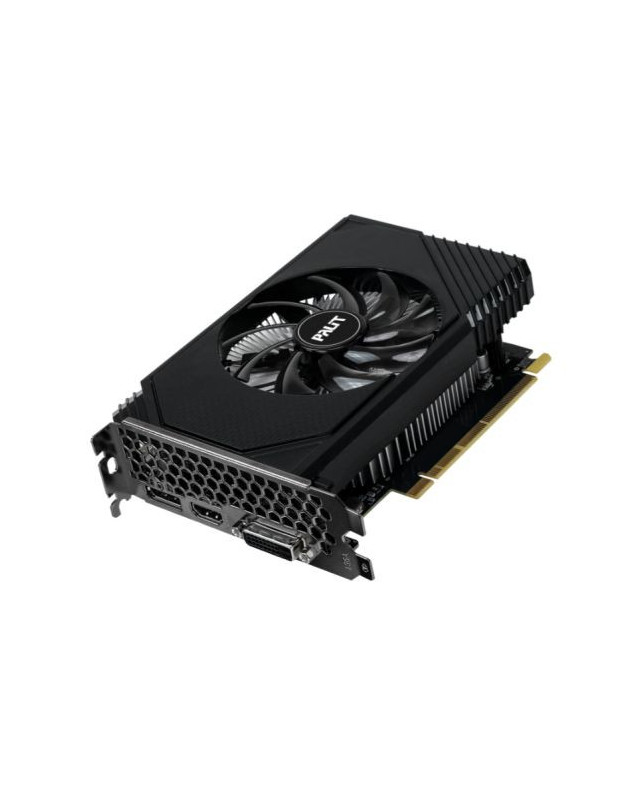 Palit RTX3050 StormX, 6GB DDR6, DVI, HDMI, DP, 1470MHz Clock, Compact Design