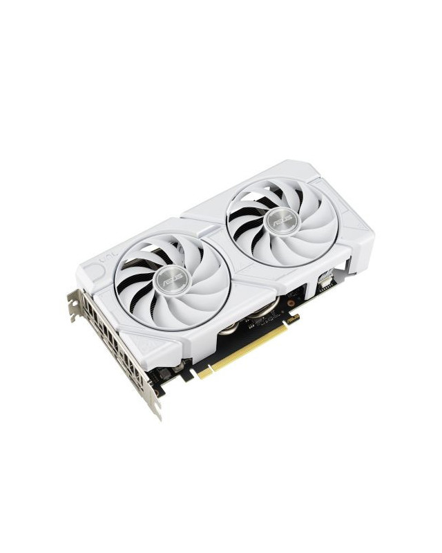 Asus DUAL RTX4060 EVO White OC, 8GB DDR6, HDMI, 3 DP, 2535MHz Clock, Overclocked