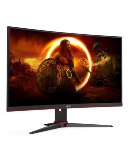 AOC 27" 3-Side Frameless Curved Gaming Monitor (C27G2ZE/BK), 1920 x 1080, 0.5ms, HDMI, DP, 240Hz, 6 Game Modes, VESA