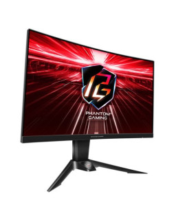 Asrock 27" QHD Curved Gaming Monitor (PG27Q15R2A), 2560 x 1440, 1ms, 2 HDMI, DP, 165Hz, Tilt/Swivel/Height Adjust., VESA