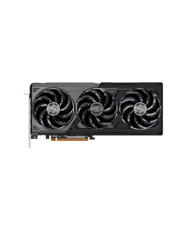 Asrock RX9070 XT Steel Legend Dark 16GB, PCIe5, 16GB DDR6, HDMI, 3 DP, 2970MHz Clock, RGB Lighting