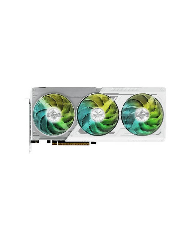 Asrock RX9070 XT Steel Legend 16GB, PCIe5, 16GB DDR6, HDMI, 3 DP, 2970MHz Clock, RGB Lighting, White