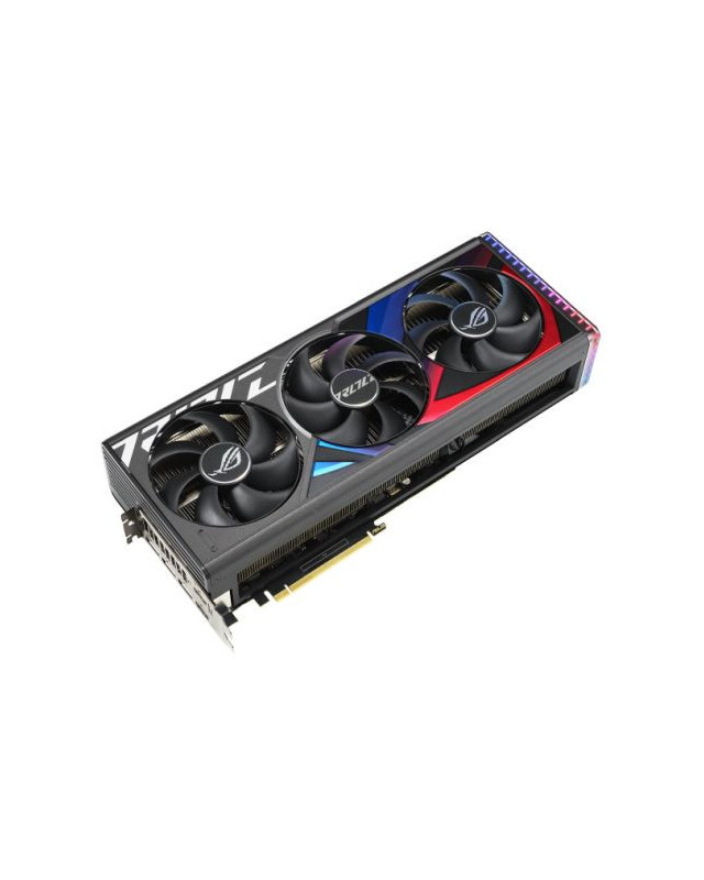 Asus ROG STRIX RTX4080 SUPER OC, PCIe4, 16GB DDR6X, 2 HDMI, 3 DP, 2670MHz Clock, RGB Lighting, Overclocked