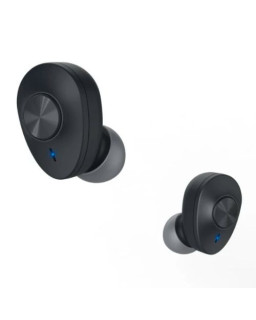 Hama (Freedom Buddy) Bluetooth Earbuds with Mic, Bass Boost, True Wireless, Touch Control, Voice Control, Charging Case, Black