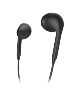 Hama (Glow) Apple/Lightning Earset with Microphone, Answer Button, Volume Control, Black