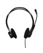 Logitech PC 960 Headset, Boom Microphone, Inline Controls, USB