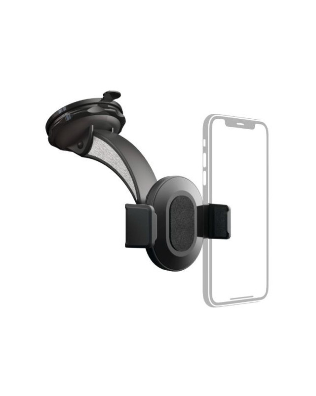 Hama (Move) Car Mobile Phone Holder with Suction Cup, 360° Rotation