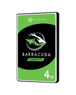 Seagate 2.5", 4TB, SATA3, BarraCuda Hard Drive, 5400RPM, 128MB Cache, 15mm