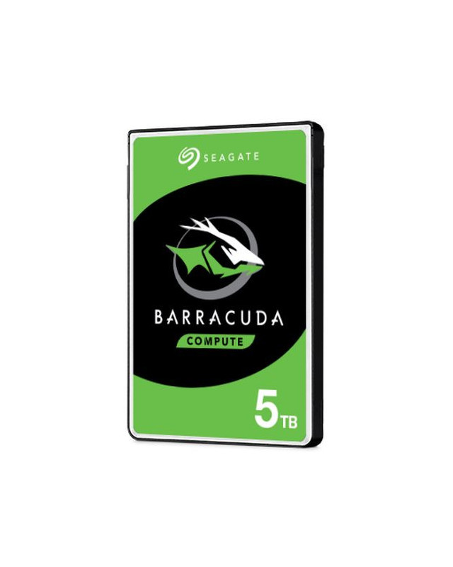 Seagate 2.5", 5TB, SATA3, BarraCuda Hard Drive, 5400RPM, 128MB Cache, 15mm