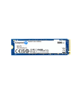 Kingston 500GB NV3 M.2 NVMe Gen4 SSD, M.2 2280, PCIe4, R/W  5000/3000 MB/s