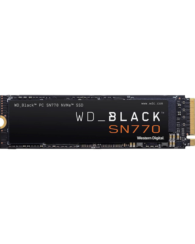 WD 2TB Black SN770 M.2 NVMe Gen4 SSD, M.2 2280, PCIe4, R/W 5150/4850 MB/s, 650K/800K IOPS