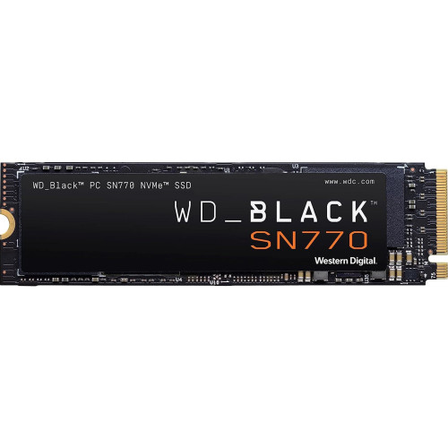 WD 2TB Black SN770 M.2 NVMe Gen4 SSD, M.2 2280, PCIe4, R/W 5150/4850 MB/s, 650K/800K IOPS