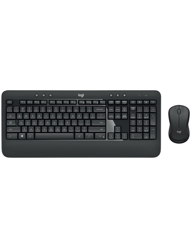 Logitech MK540 Advanced Wireless Keyboard and Mouse Desktop Kit, Spill Resistant