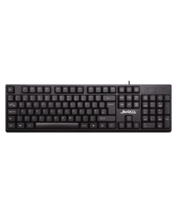 Jedel K29 Wired USB Keyboard, Spill-Proof, Quiet Keys, Narrow Frame, Black