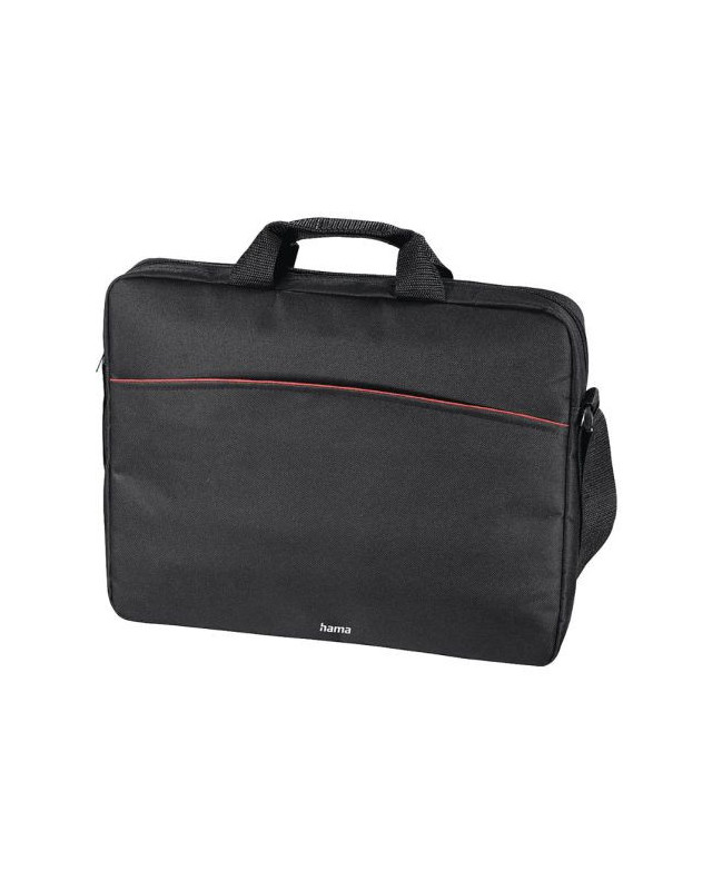 Hama Tortuga Laptop Bag, Up to 15.6", Padded Compartment, Spacious Front Pocket, Black
