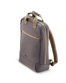 Hama Ultra Lightweight Laptop Backpack, Up to 16.2", Padded Compartment, Front Pocket, Trolley Strap, Water-Repellent, Eco-Friendly, Anthracite
