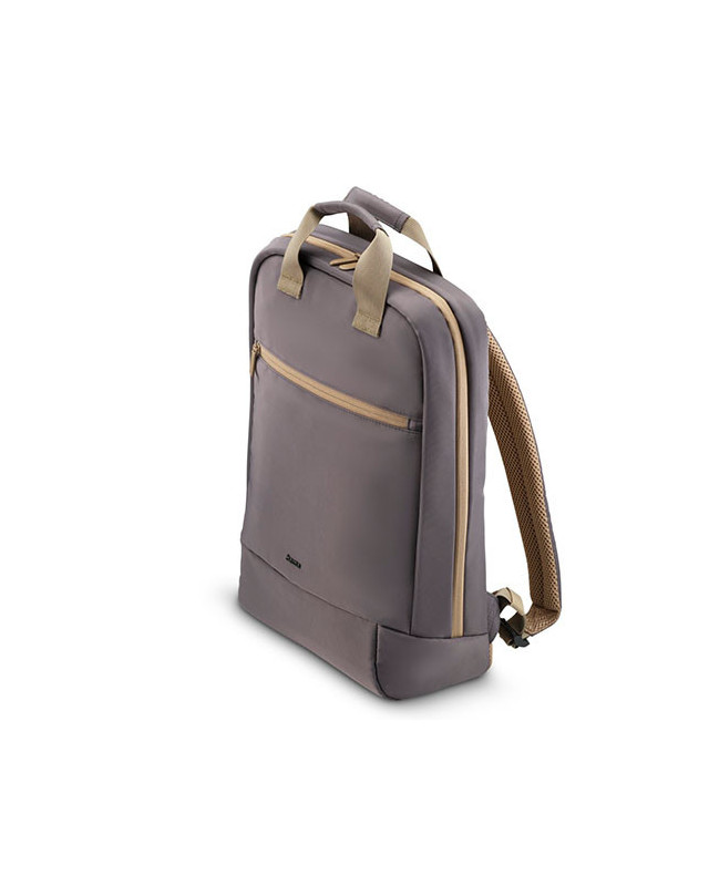Hama Ultra Lightweight Laptop Backpack, Up to 16.2", Padded Compartment, Front Pocket, Trolley Strap, Water-Repellent, Eco-Friendly, Anthracite