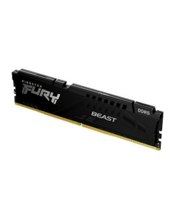 Kingston Fury Beast 16GB, DDR5, 5600MHz (PC5-44800), CL40, 1.25V, ECC, XMP 3.0, PMIC, DIMM Memory