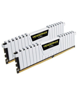Corsair Vengeance LPX 32GB Kit (2 x 16GB), DDR4, 3200MHz, CL16, XMP 2.0, White, DIMM Memory