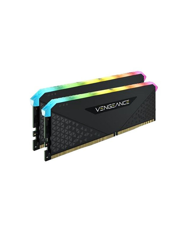 Corsair Vengeance RGB RS 32GB Memory Kit (2 x 16GB), DDR4, 3200MHz (PC4-25600), CL16, XMP 2.0, 6 LEDs, Black