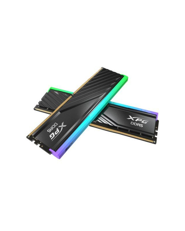ADATA XPG Lancer Blade RGB 32GB Kit (2 x 16GB), DDR5, 6000MHz, CL48, 1.1V, ECC, PMIC, AMD EXPO & Intel XMP 3.0, DIMM Memory