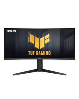 Asus TUF Gaming 34" WQHD Ultra-wide Curved Gaming Monitor (VG34VQL3A), 3440 x 1440, 1ms, 180Hz, 125% sRGB, DisplayHDR 400, VESA