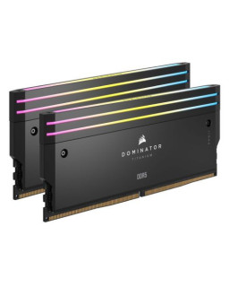 Corsair Dominator Titanium RGB 64GB Kit (2 x 32GB), DDR5, 6600MHz, CL32, 1.4V, XMP 3.0, PMIC, DIMM Memory