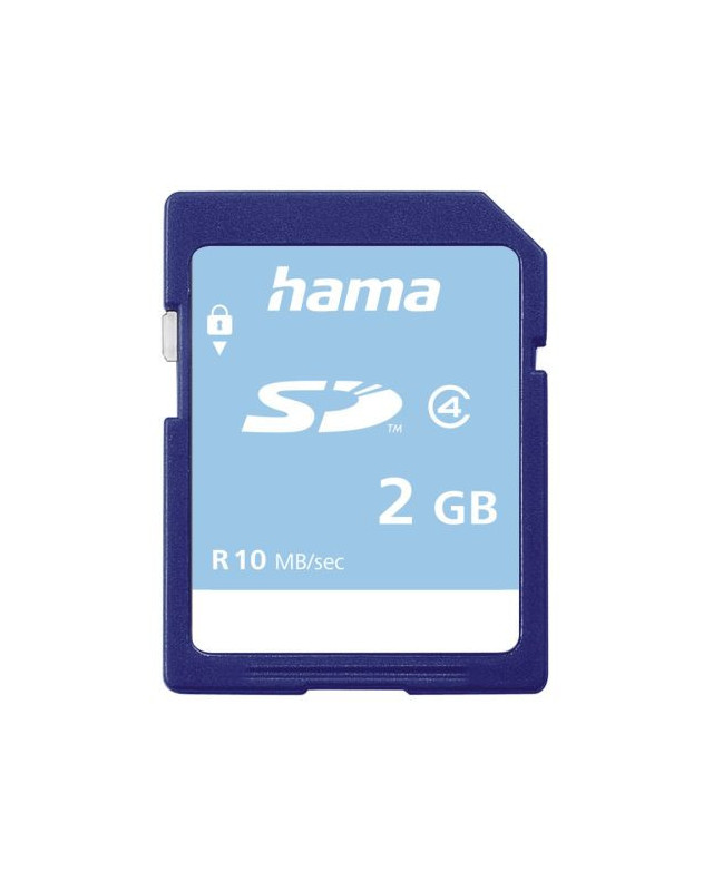 Hama 2GB SD Card, Class 4, 10MB/s