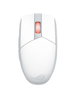 Asus ROG Strix Impact III Wireless/Bluetooth Ultralight Gaming Mouse, 36000 DPI, ROG AimPoint Sensor, SpeedNova, RGB Lighting, Moonlight White