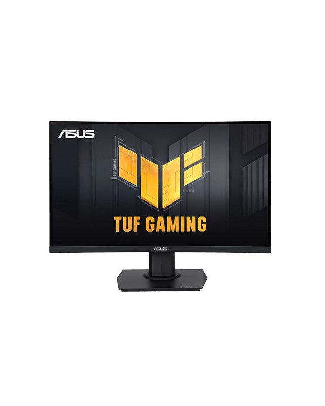 Asus 23.6" TUF Gaming Curved Monitor (VG24VQER), 1920 x 1080, 1ms, 2 HDMI, DP, 180Hz, ELMB SYNC, Freesync, VESA