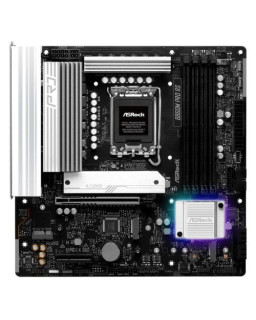 Asrock B860M PRO RS, Intel B860, 1851, Micro ATX, 4 DDR5, HDMI, DP, 2.5G LAN, RGB, 3x M.2