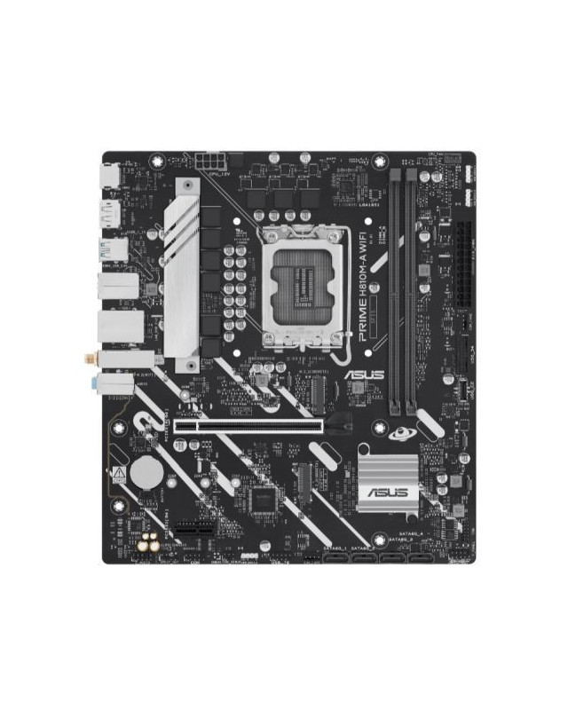 Asus PRIME H810M-A WIFI, Intel H810, 1851, Micro ATX, 2 DDR5, HDMI, DP, Wi-Fi 6E, GB LAN, 2x M.2