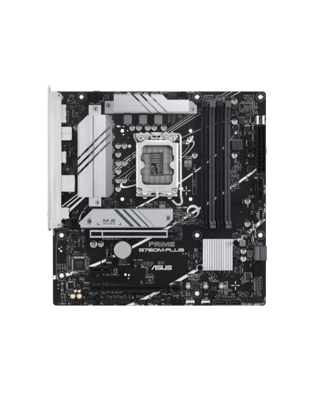 Asus PRIME B760M-PLUS, Intel B760, 1700, Micro ATX, 4 DDR5, HDMI, DP, 2.5G LAN, PCIe4, 2x M.2