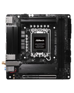 Asrock B860I WIFI, Intel B860, 1851, Mini ITX, 2 DDR5, HDMI, DP, Wi-Fi 6E, 2.5G & GB LAN, 2x M.2