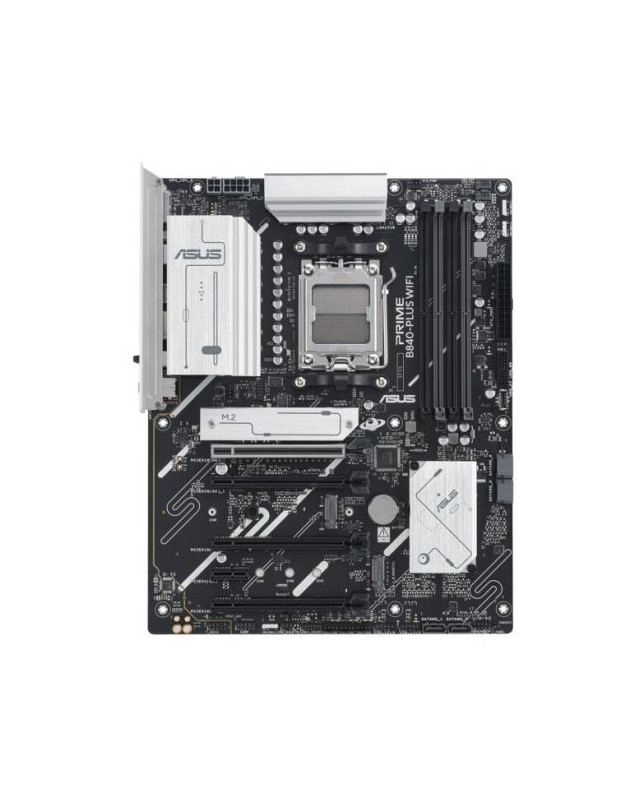 Asus PRIME B840-PLUS WIFI, AMD B840, AM5, ATX, 4 DDR5, HDMI, DP, Wi-Fi 6E, 2.5G LAN, 3x M.2