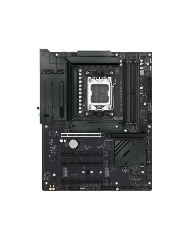 Asus X870 MAX GAMING WIFI7, AMD X870, AM5, ATX, 4 DDR5, HDMI, 2 USB4, Wi-Fi 7, 2.5G LAN, 3x M.2