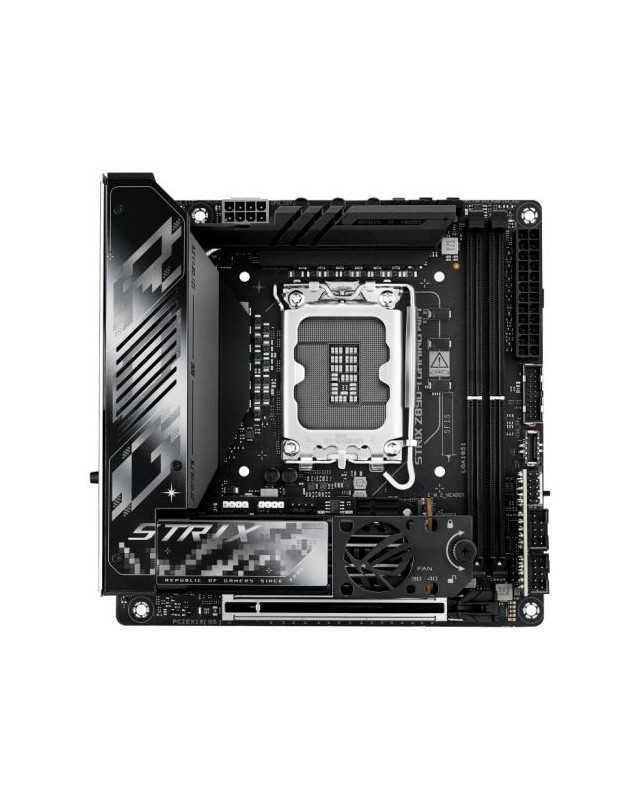 Asus ROG STRIX Z890-I GAMING WIFI, Intel Z890, 1851, Mini ITX, 2 DDR5, HDMI, 2 TB4, Wi-Fi 7, 2.5G LAN, 2x M.2, Strix Hive II
