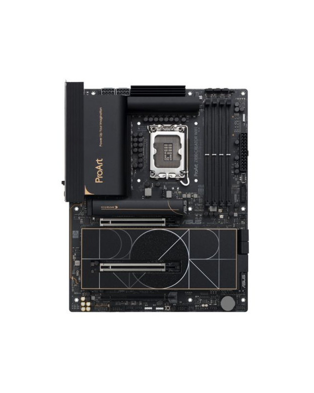 Asus PROART Z890-CREATOR WIFI, Intel Z890, 1851, ATX, 4 DDR5, HDMI, 2 TB5, Wi-Fi 7, 10G & 2.5G LAN, 5x M.2, Creator Hub