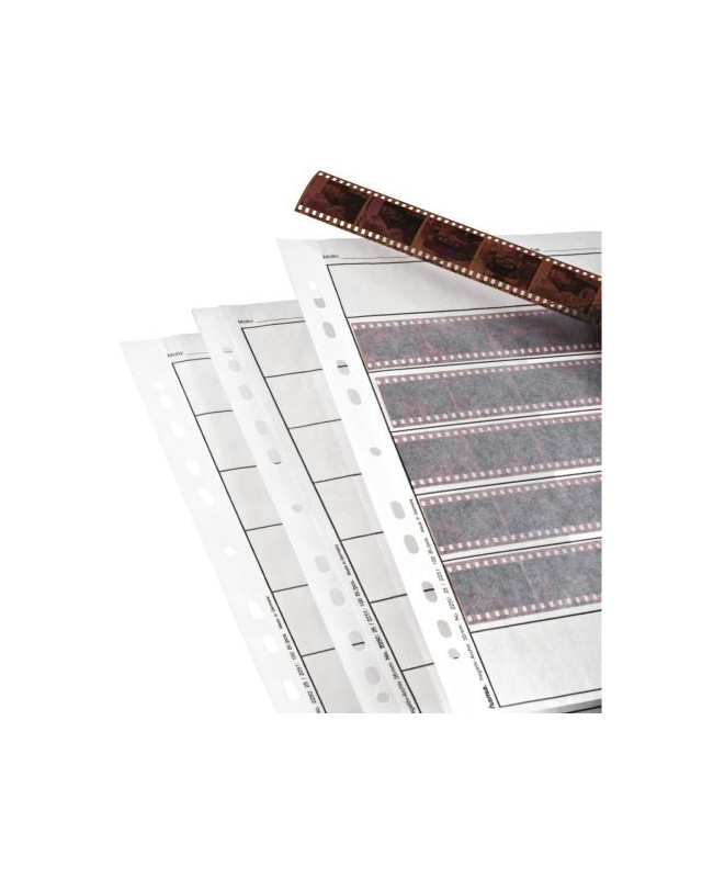 Hama Negative Sleeves, Glassine, 7 Strips of 6 Negatives, 24x36 mm, 25 pcs
