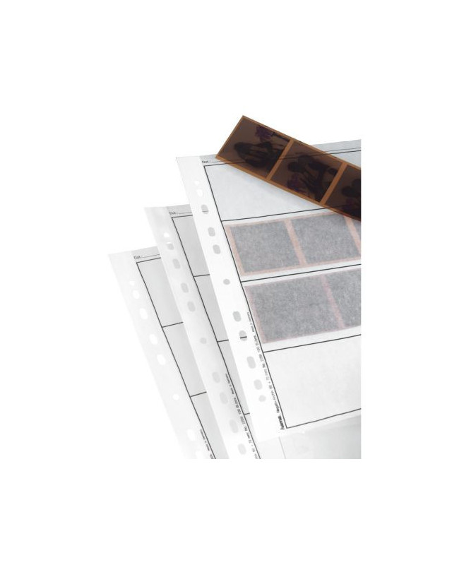 Hama Negative Sleeves, Glassine, 4 Strips of 3 Negatives, 6x7 cm, 100 pcs