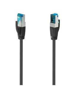 Hama CAT6a Patch Cable, S/FTP Shielded, 5 Metres, Black