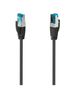 Hama CAT6a Patch Cable, S/FTP Shielded, 10 Metres, Black