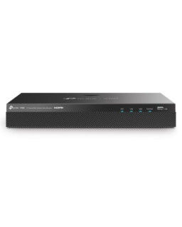 TP-LINK (VIGI NVR2016H-16MP) 16 Channel PoE+ Network Video Recorder, 16-Channel Live View, 4K HDMI Output, 140W PoE Budget, 2x SATA, H.265+